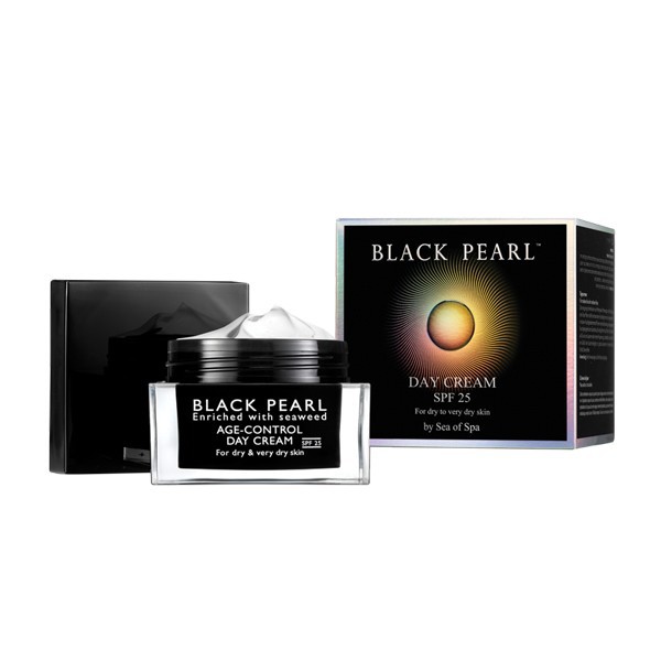 Dead Sea Of Spa Black Pearl Day Cream SPF 25 - 50ml, Age Control & Moisturizing 7 thumbnail image