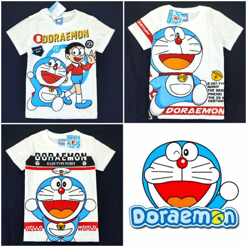 ภาพหน้าปกสินค้าเสื้อยืดเด็ก โดเรม่อน Doraemon (ลิขสิทธิ์)