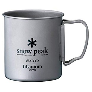 สินค้า Snow Peak Titanium Single Cup (Big Font)