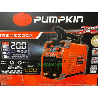 PUMPKIN​  ตู้เชื่อมMMA​ XTREME 200A​ PTT-LCD200 17909 เครื่องเชื่อม เครื่องเชื่อมไฟฟ้า EAAE