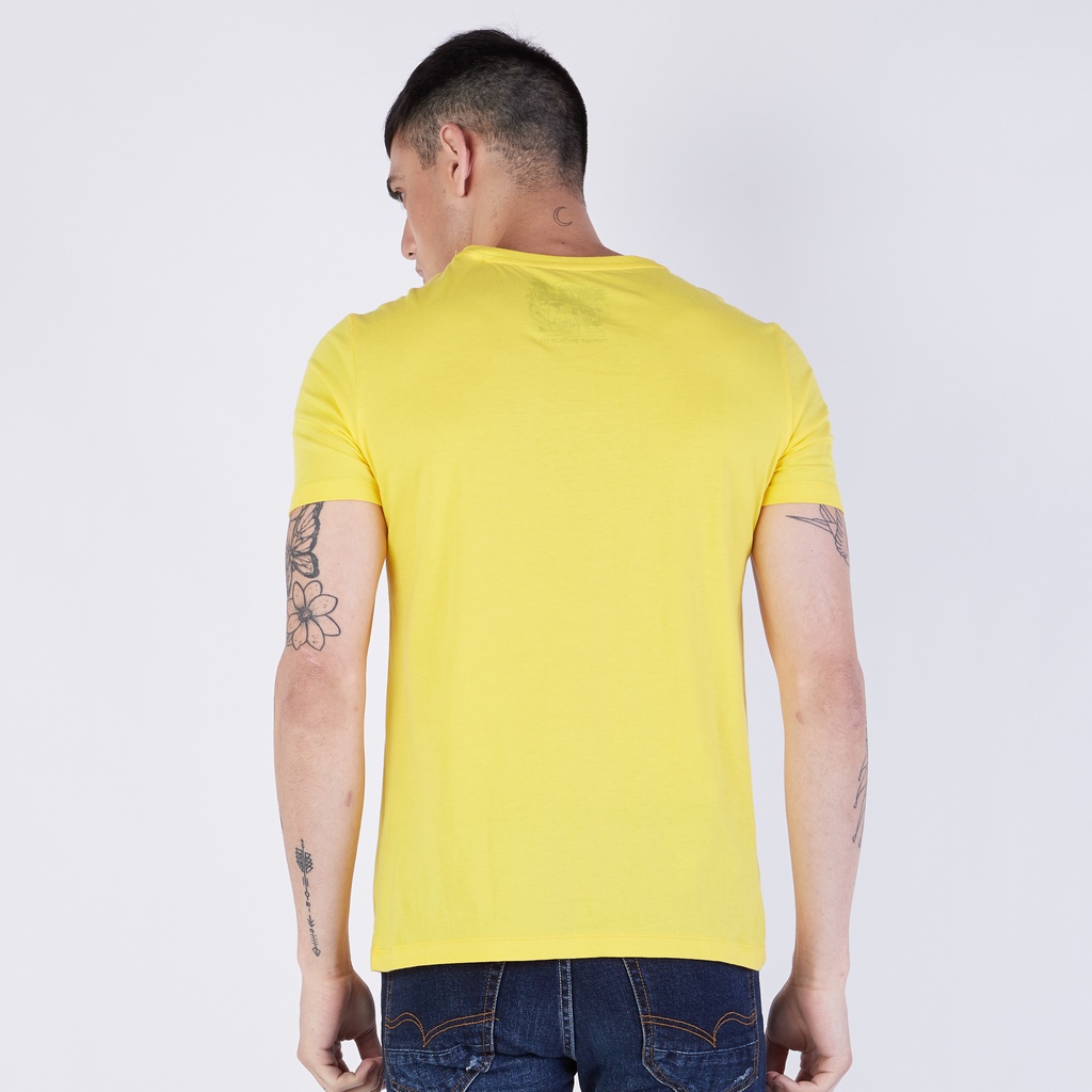 davie-jones-เสื้อยืด-สีเหลือง-พิมพ์ลาย-summer-tb0128ye