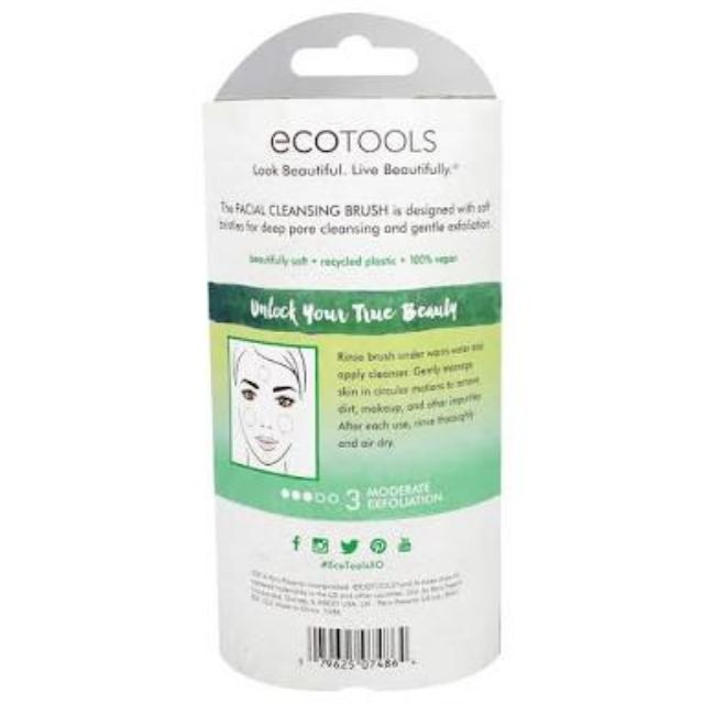 ecotools-facial-cleansing-brush-แปรงทำความสะอาดหน้า