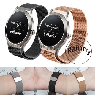 ภาพหน้าปกสินค้าสายนาฬิกาข้อมืออัจฉริยะ 18 มม. สําหรับ inbody watch / Huawei B5/Ticwatch C2/Garmi Vivoactive 4s / 70mai Saphir Smartwatch ที่เกี่ยวข้อง