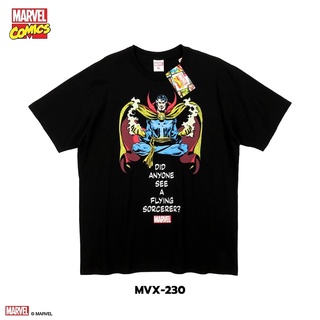 ผ้าฝ้าย 100% เสื้อยืดการ์ตูน ลาย Doctor Strange ลิขสิทธ์แท้ MARVEL COMICS  T-SHIRTS (MVX-230)S-3XL