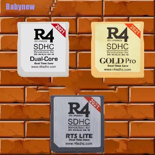 (Babynew) ตลับหมึก R4 Gold Pro Sdhc พร้อม Usb สําหรับ Ds 3Ds 2Ds Revolution 2021