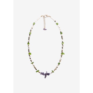 Absolute siam - Amethyst & Peridot Necklace - Revival (The wonder room)