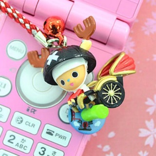 แท้ 100% จากญี่ปุ่น พวงกุญแจ สายเชือก วันพีช Local One Piece Discover and Establish Asakusa Limited Rickshaw Cell Phone