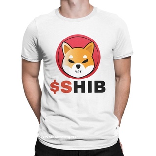 เสื้อครอปสายฝอ Mannen Vrouwen Shiba Inu Token Crypto $ Shib เหรียญสกุลเงินดิจิทัล Hodler ท็อปส์ซูเสื้อยืด Doge Grappige