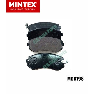 Mintex ผ้าเบรคหน้า (ของอังกฤษ) (brake pad) นิสสัน ซิฟิโร NISSAN Cefiro A31 12V ปี 1989-1995