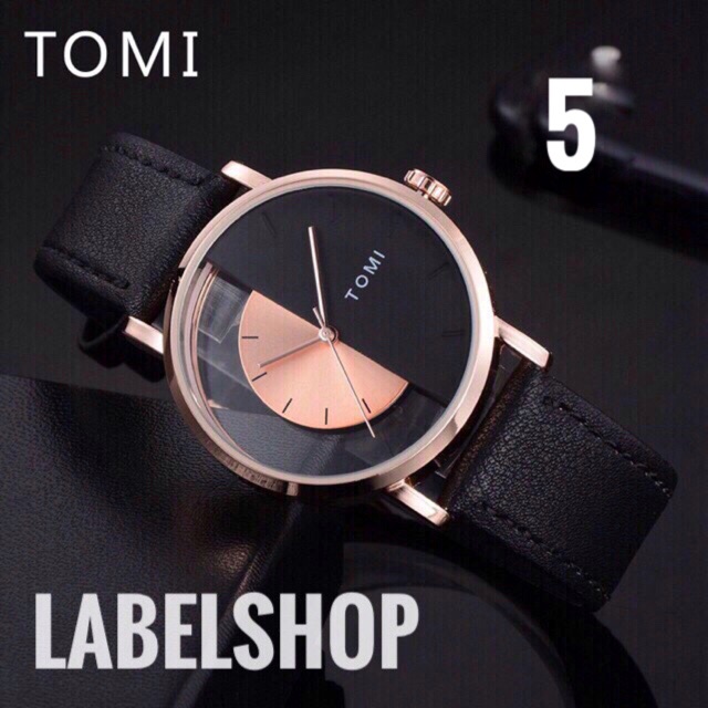 ภาพสินค้าลดไฟลุก นาฬิกา Tomi % รุ่น Half leaf ฟรีกล่อง มีเก็บเงินปลายทาง จากร้าน labelshop บน Shopee ภาพที่ 4