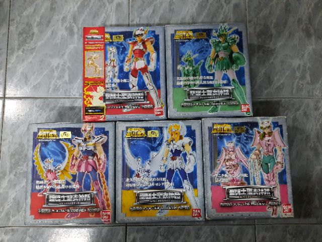 bandai-saint-seiya-model-v1-set-5กล่อง-ครบเซต-เซนต์เซย่า-โมเดล