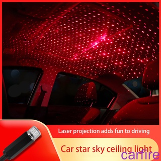 [Carfire] โปรเจคเตอร์ไฟ Led โปรเจคเตอร์ Usb แบบพกพาปรับได้สําหรับติดเพดานรถยนต์