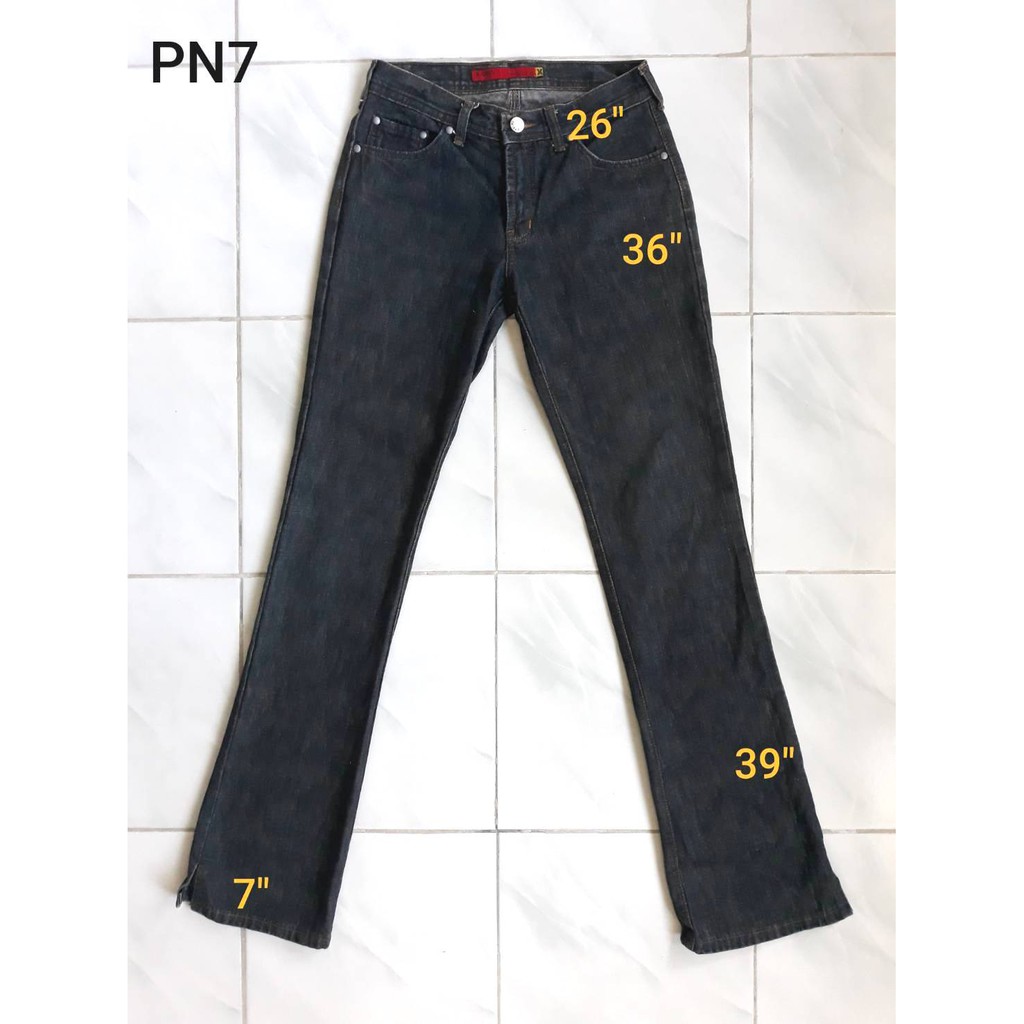 pn7-กางเกงยีนส์-สีกรมท่า