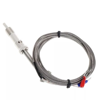 K ประเภท Thermocouple Temperature Sensor Bayonet 2M 3M 5M