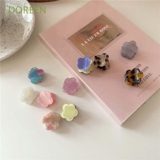 DOREEN Mini Korean style Hairpin Sweet Hair Crab Womens Hair Clip Children Headdress Gift Flower Girls Hair grip Hair Barrettes Fashion Kids Hair Claw