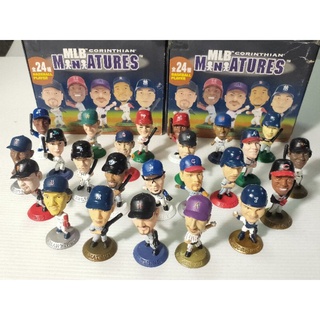 MLB Miniatures Series1 โมเดลนักเบสบอล Amrican League(AL)*สุ่มฐานสี*