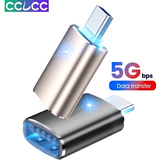 อะแดปเตอร์แปลง USB 3.0 Type C OTG USB Type-C Male to USB A Female สําหรับ Huawei Samsung MacBook