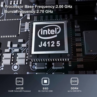 ภาพขนาดย่อของภาพหน้าปกสินค้าMini PC Beelink GK MINI (RAM 8GB DDR4 SSD 128GB) จากร้าน tsoftsystem บน Shopee