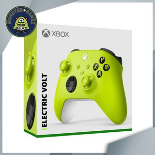 สินค้า จอย Xbox X Series Electric Volt รุ่นใหม่ล่าสุด !!!!! (XBox X Wireless Controller)(จอย XBox one X)(จอย X-box one Green)