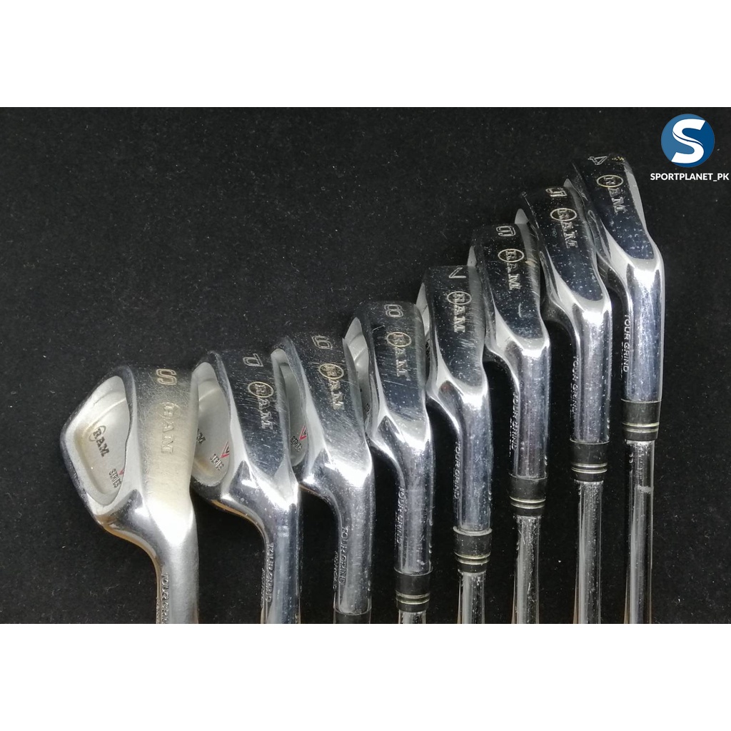 RAM Tour Grind Irons Set 4PW,SW 8 Irons Used ชุดเหล็กมือสอง RAM
