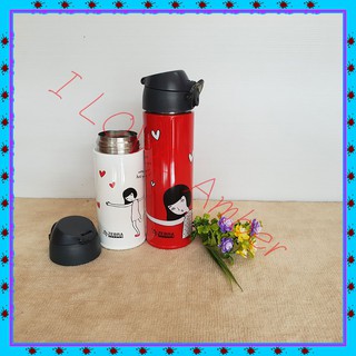 ชื่อ  : ZEBRA VACUUM FLASKS Ohjung 0.5 L. หัวม้าลาย , Zebra mug ,  ถ้วยน้ำสุญญากาศ ม้าลาย แก้วน้ำ สุญญากาศ Zebra กระบอกน