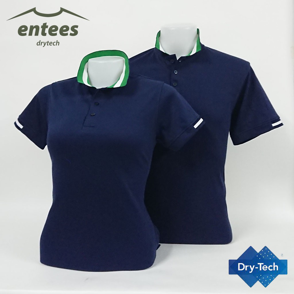 เสื้อโปโล-drytech-สีกรมท่า