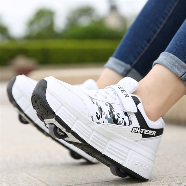 ภาพหน้าปกสินค้าใหม่ล่าสุด Heelys 28-40 รองเท้าสเก็ต 1 ล้อ Roller shoe 2 ล้อมีของ