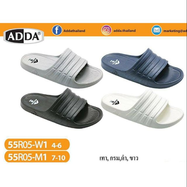 ภาพหน้าปกสินค้าADDA รองเท้าแตะ รุ่น55R05 ไซส์ 4-10