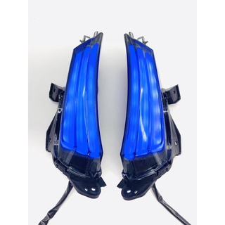 83. ไฟเลี้ยวหน้า LED Yamaha X-MAX 300 ตรงรุ่นไม่ต้องแปลง ไฟหรี่+ไฟวิ่ง 1คู่ งาน semspeed