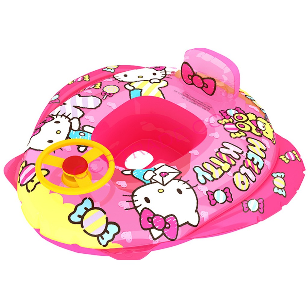 disney-ห่วงยางสอดขา-ลายคิตตี้-swimming-seat-ลิขสิทธิ์แท้-ขนาด-64-5-62-22-cm-รองรับน้ำหนักได้ไม่เกิน-30-kg