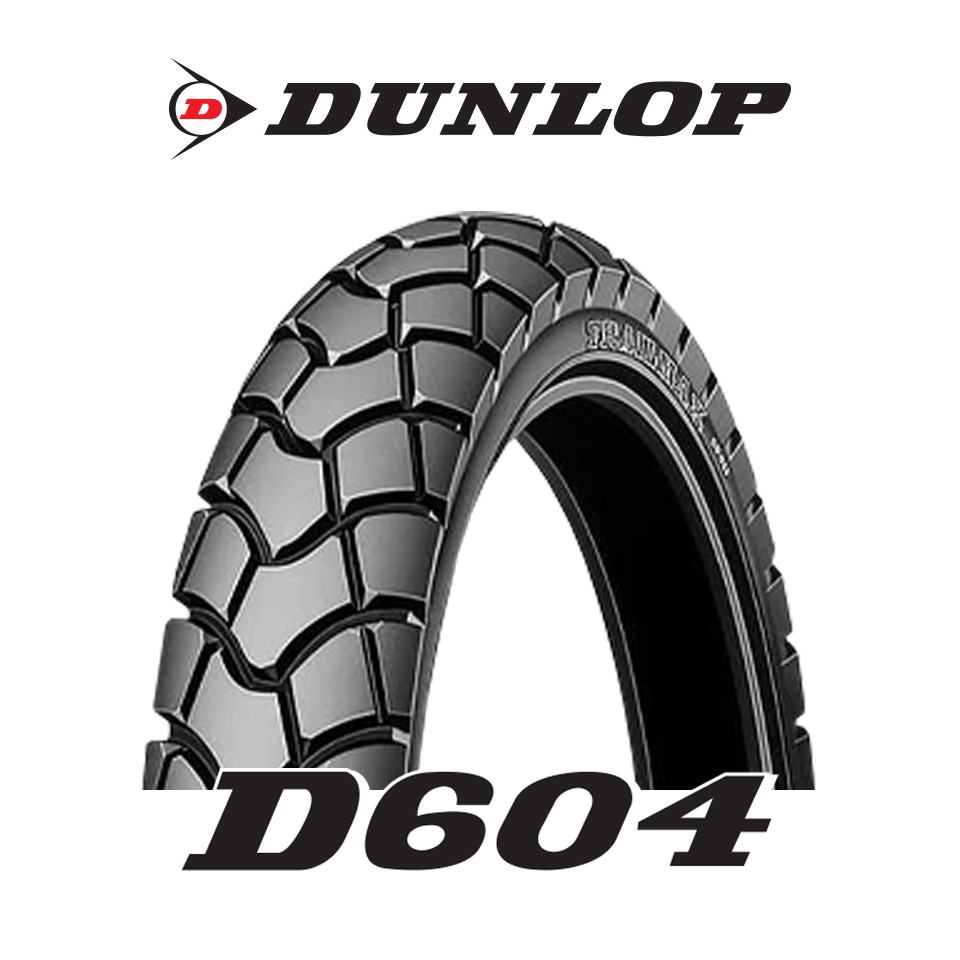 dunlop-d604-กึ่งวิบาก-ใส่-crf-crf250-crf300-klx-ยางมอเตอร์ไซค์กึ่งวิบาก