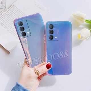 เคสโทรศัพท์มือถือ ซิลิโคนนิ่ม ปิดด้านหลัง สีม่วง หลากสี สําหรับ realme GT Master Edition 7 8 5G X7 Pro C21Y C21 C11 2021 C25S C25 C17 C15 C12 7i RealmeGT ME Realme8 Pro