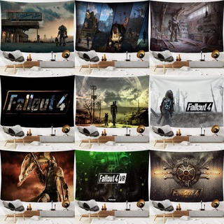 Fallout พรมแขวนผนัง ลายเกม 4 บทบาท สําหรับตกแต่งบ้าน ห้องนั่งเล่น ห้องนอน