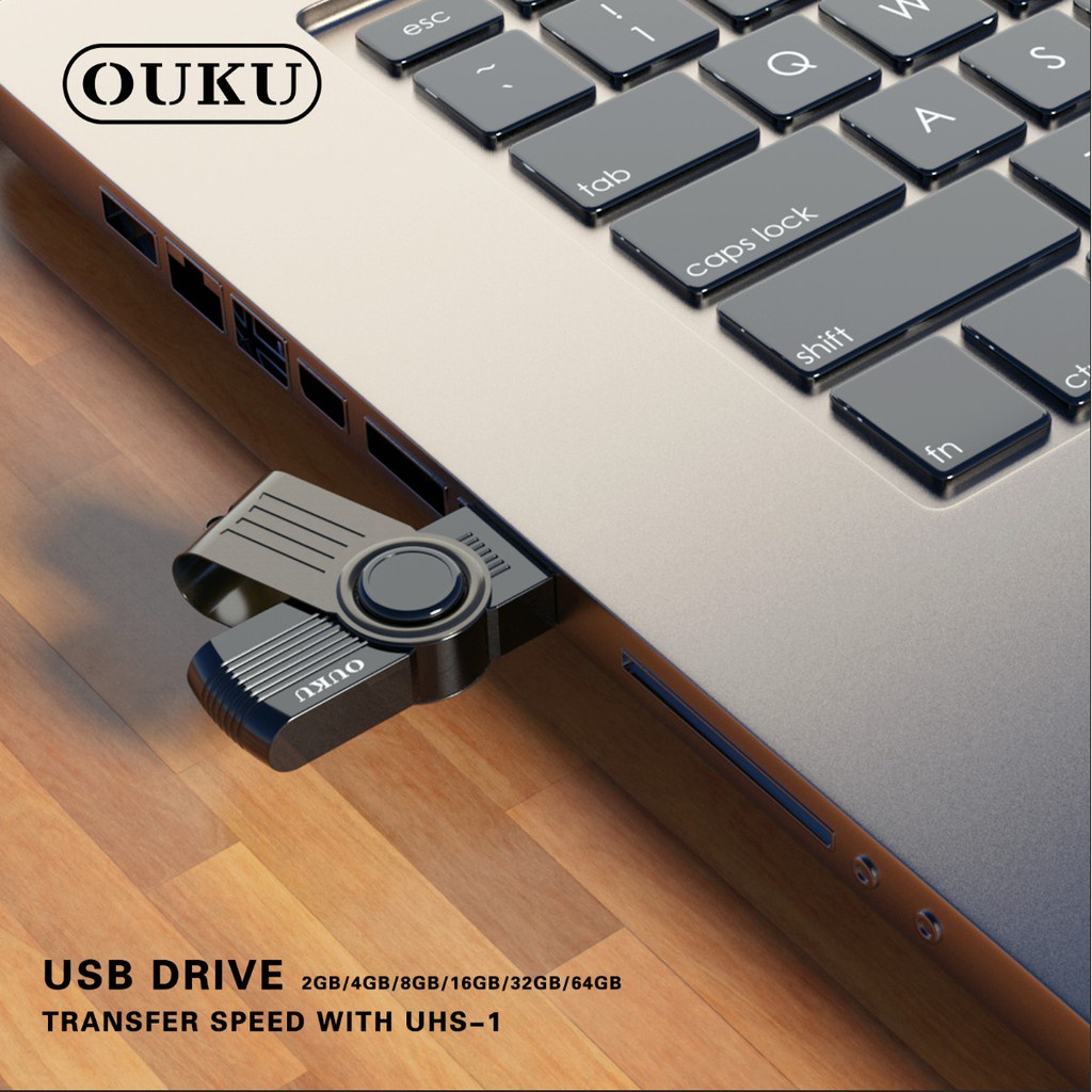 ภาพสินค้างานแท้ Ouku kingkong USB Flash Drive 2GB/4GB/8GB/16GB/32GB/64GB แฟลชไดร์ฟ แฟลชไดร์ จากร้าน myhappyphones บน Shopee ภาพที่ 1