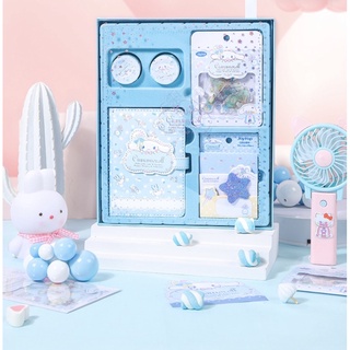 ✨Sanrio เซ็ท Stationary ชุดเครื่องเขียน สมุดไดอารี่ เทปวาชิ สติ๊กเกอร์ไดคัท โพสอิท✨