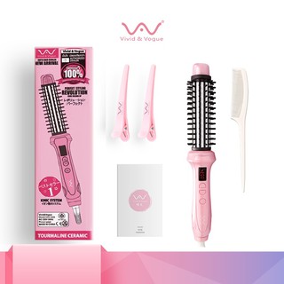 Vivid&amp;Vogue เครื่องม้วนผม รุ่น 3in1 ที่ม้วนผมไฟฟ้า มอก. การออกแบบไม่ทำร้ายเส้นผม เครื่องหนีบผม วอลลุ่มผม