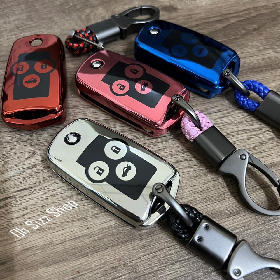 เคสกุญแจรีโมทรถ HONDA Civic FB Folding Key พับข้าง (TPU Key Cover with ...