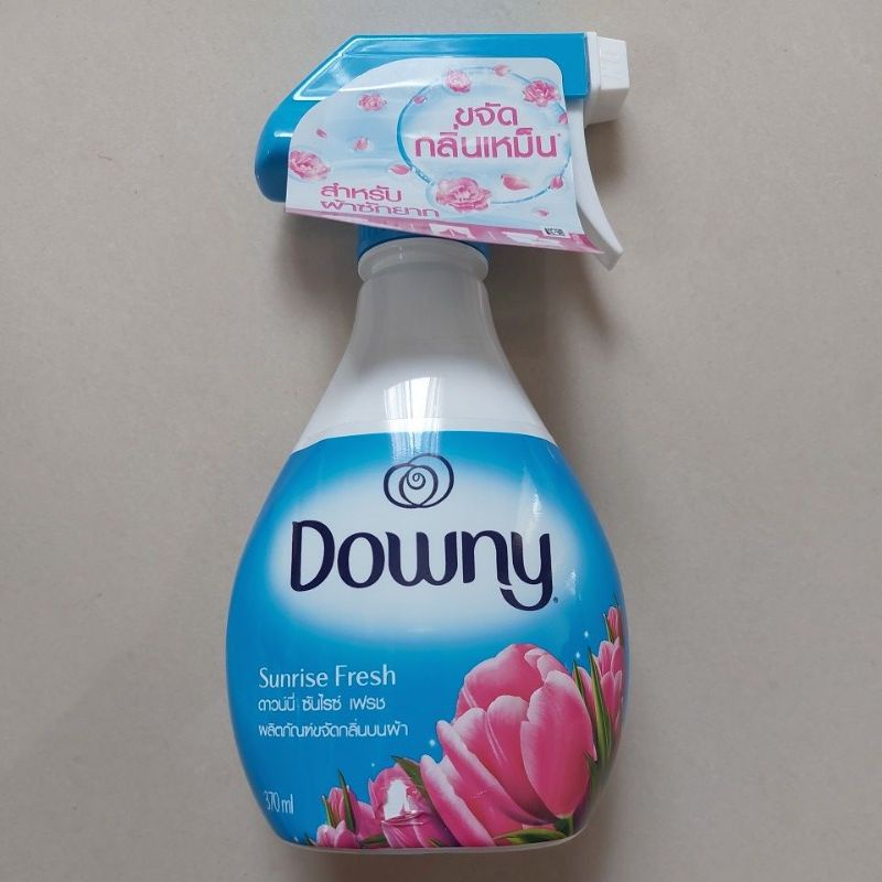 downy-sunrise-fresh-ผลิตภัณฑ์ขจัดกลิ่นบนผ้า-370ml