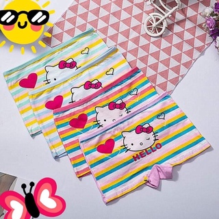 กางเกงในเด็กหญิง ผ้าฝ้ายคอตต้อนแท้ พร้อมส่ง ผ้านุ่มระบายดีงานป้าย สินค้าตรงปก