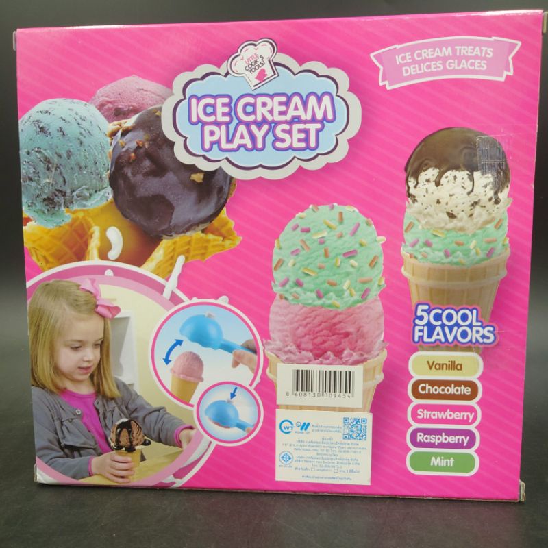 ชุด-ice-cream-play-set-ของเล่นสำหรับเด็ก-ราคาถูก-พร้อมส่งทันที-น่ารักมากกก