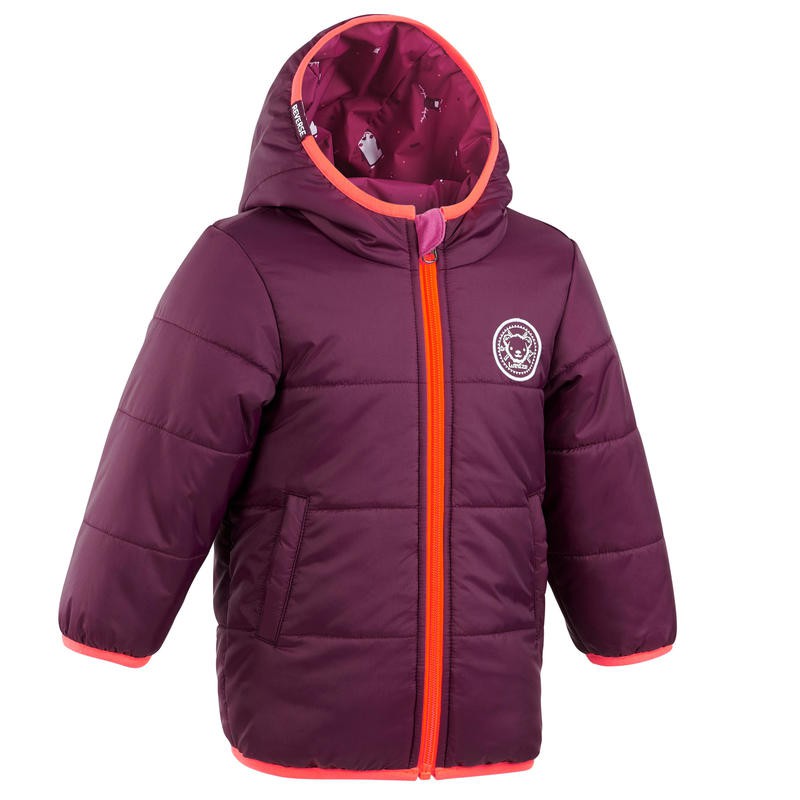 เสื้อแจ็คเก็ตเด็ก-เสื้อกันหนาวสำหรับเด็ก-แจ็คเก็ตเล่นหิมะเด็ก-baby-skiing-sledging-reversible-jacket-warm