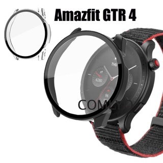 Amazfit GTR 4 Amazfit GTR4 ฟิล์มกระจกนิรภัยกันรอยหน้าจอ แบบเต็มจอ สําหรับ