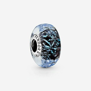 ภาพหน้าปกสินค้าPandora  silver  murano**มูทะเลน้ำเงิน ซึ่งคุณอาจชอบราคาและรีวิวของสินค้านี้