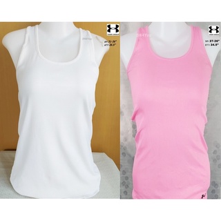 Under Armour HeatGear เสื้อกีฬา เสื้อวิ่ง -มี 2 สี ไซส์27-36" ของแท้(ไม่ผ่านการใช้งาน)