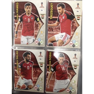 2018 Panini Adrenalyn XL World Cup Russia Soccer Cards Egypt