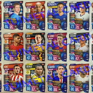 ภาพขนาดย่อของภาพหน้าปกสินค้าMATCH ATTAX 2019/20 UEFA CHAMPIONS LEAGUE: MAN OF THE MATCH การ์ดสะสมฟุตบอล Football Trading Card จากร้าน tuimetal บน Shopee