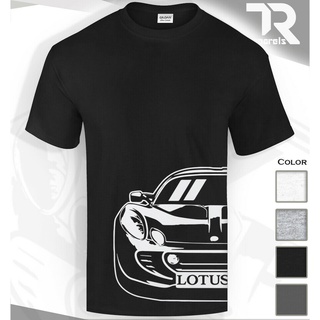 เสื้อยืดแฟชั่นผู้ชายผ้าฝ้ายคอกลมแขนสั้น Tr Apparels Car Illustration Lotus Elise S2