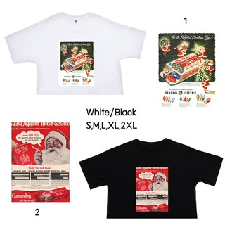 เสื้อลายคริสต์มาส เสื้อยืดคริสต์มาส เสื้อคริสต์มาส คริสต์มาส มีไซส์เด็ก