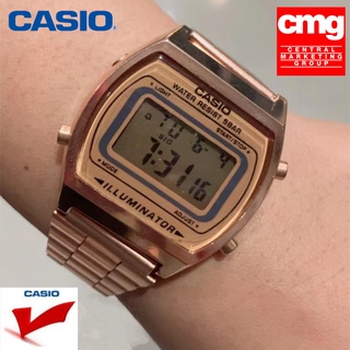 ของแท้100% นาฬิกา Casio นาฬิกาสุภาพสตรี รุ่น B640WC สีทอง[รับประกัน 1 ปี]