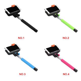 เซลฟี่ไร้สาย Selfie Stick แบบ Bluetooth ขยายได้แบบใช้มือถือ Monopod ทดแทนสำหรับ Samsung / iPhone โทรศัพท์มือถือ